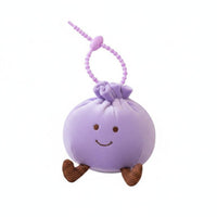 Cute Bun Soft Toy Keychain Soft Dumpling Soft Toy Keychain Lightweight Accessory Long-Lasting for Best Friends