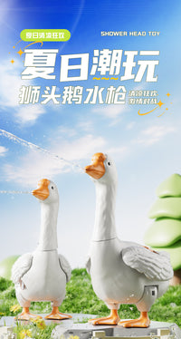 Cartoon Goose Water Gun Toy for Kids