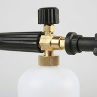 Car Wash Foam Sprayer for Efficient Washing and Care, Durable Alloy Foam Lance with Adjustable Soap, 23*13*10cm Bottle