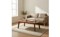 Foldable Coffee Table Space-Saving Coffee Table with Foldable Legs Compact Furniture for Living Room, Lounge Areas