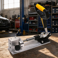 Pipe Installation Tool Compact Manual Pipe Press Heavy Duty Bench Clamp Tool for Plumbers, Hobbyists