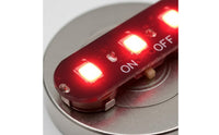 Tiny Toggle Switch LED High Brightness 3-LED Switch Light Compact Design Powered Light Board for DIY Enthusiasts, Scale Models, Craft Projects