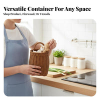 Small Wovenand type organizer surfaceMounted Hanging Organizer Space-Saving for Parents
