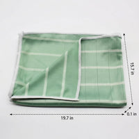 Carbon Fiber Microfibre Cloth 40cm x 50cm, High Absorbency Cleaning Cloths for Glass and Kitchen, Streakless Microfibre Finish