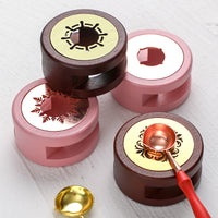 Suidisi Wooden Wax Seal Melting Furnace with Spoon