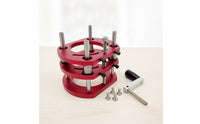 Router Height Adjustment Base with Hand Crank Adjustable Crafting Router Lift Manual Hardware for Woodworkers, Hobbyists, Workshop