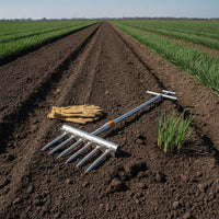 Scallion Planter Time Saving Onion Transplanter Easy to Use Seedling Transplanter for Farm, Garden