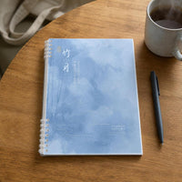 B5/A5 Chinese Style Coil Notebook with Thickened Lined Pages