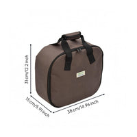 Electric Griddle Travel Bag Padded Griddle Carry Bag Boxy Top Handle