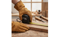 Steel Measuring Tape Self-Locking Tape Measure with Belt Strap Tool Wear-Resistant Reinforced for Carpenters, Carpentry
