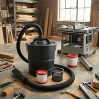 Dust Separator Barrel Carry Handle Dust Collection Barrel Side Latches Workshop Accessory for Grinding