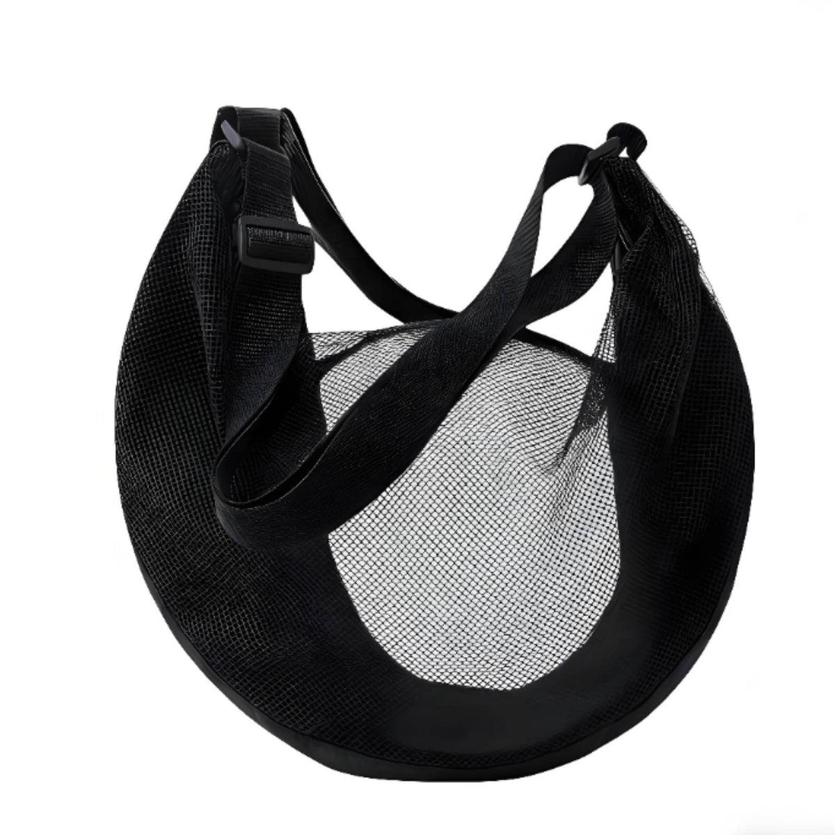 Portable Basketball Shoulder Bag Lightweight Mesh Basketball Bag Multi-Purpose for Training, Gym