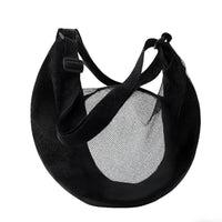 Portable Basketball Shoulder Bag Lightweight Mesh Basketball Bag Multi-Purpose for Training, Gym