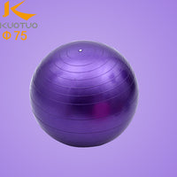 75cm Anti-Burst Yoga Ball for Fitness and Exercise with Pump and Plugs