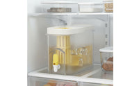 Fridge Beverage Dispenser Temperature Resistant Cold Brew Pitcher with Spigot