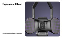 Automatic Return Ab Wheel Ergonomic Design Automatic Return Abdominal Wheel Abdominal Exercise Wheel Non-Slip Grip for Adults