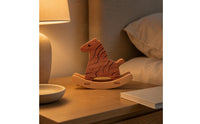 Rocking horse Aroma Diffusers Releaser Desktop Wooden Horse Scent Releaser Fragrance Ornament