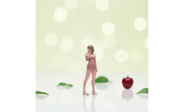 1/64 Scale Girl Figure Diorama Accessory 1:64 Scale Hand-Painted Female Figure Figurine Collector Item Hand Painted Miniature Woman for Collectors
