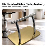 Ergonomic Barber Chair Footrest