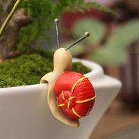 2 Pieces Hanging Ornament Presentable Pot Decoration indoor/outdoor Garden Decor for Balcony