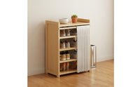 Large Capacity Shoe Cabinet with Dust Cover Nordic Design Multi-Layer Shoe Shelf Space-Saving Stable & Sturdy for Students, Entryway, Dorm Room, Closet