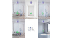 Badminton with Remote Control | overhead-Mounted, Self-Returning, Badminton Training Device, for Home