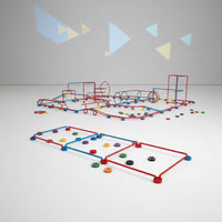 Rolling-Skating Obstacle Course Skating Training Obstacle Perforated Training Discs
