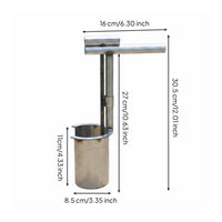 Bulb Planter Side Opening Transplanter Multi-Functional Manual Seedling Transplanter Tool Efficient Transplanting Standing Plant Hole Digger for Gardeners, Nursery