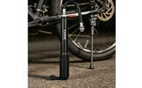 twinHead Cycle Pump Rotating Lock Cycle Hand Pump Frame Mount Lightweight for Cycling