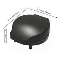 Compact Clamshell Omelette Maker Indicator Lights Electric Omelette Maker Hinged Lid Frittata Pan 1000 W