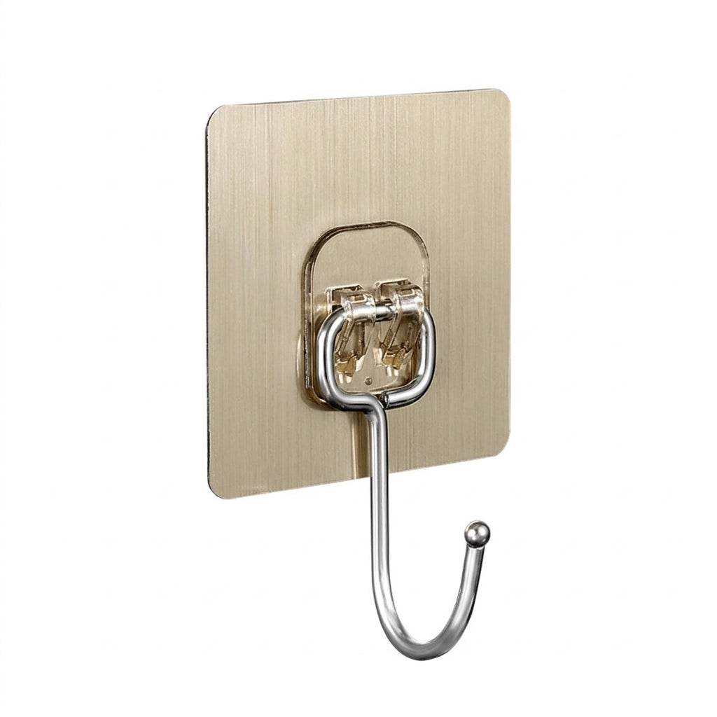 Heavy Duty Adhesive Wall Hooks for , Large Stainless Steel Door Back Metal for Kitchen, No Drill 30 Pack Homeowners