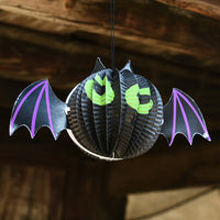 Halloween Paper Lanterns Pumpkin Spider Bat Hanging Decorations for Party Decor