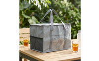 Insulated Bag with Pockets Portable Insulated Bag Tote with Pockets Insulated Tote Bag for Campers, Vacationers, Camping, Road Trips