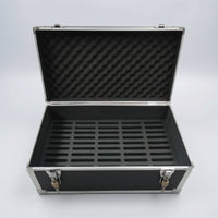Phone Storage Box with Lock Lockable Cell Phone Locker with Handle Multi-Slot Secure for Teachers, Classroom, Meeting Room