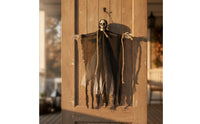 Hanging Cranium Specters Halloween Cranium Specters with Gauze Drape Outdoor Hanging Skeleton Decorations for Porch