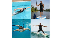 2mm Sleeveless Shorty Wetsuit Rear Zip One-Piece Shorty Wetsuit Smooth Skin Swimwear Close-Fitting for Divers, Swimmers, Diving, Snorkeling, Watersports