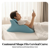 Prone Position Pillow Pressure Relief Stomach Sleeping Pillow Multi-Functional Bed Pillow Breathable Material for Women