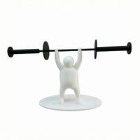 Sculpture-Style Toilet Tissue Holder Athletic Figure Decorative Toilet Tissue Stand
