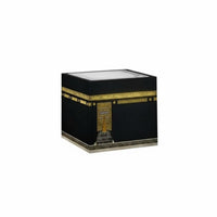 Kaaba Wall Sticker 3D Corner Sticker Simulation Design Removable Cube Corner Decal for Muslims, Living Room, Bedroom