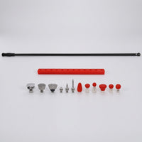 Car dents Repair Tool with Interchangeable Attachments Compact Ding Repair Kit Portable Tool for Mechanics, Auto Body Shop
