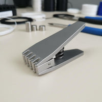 5-Tooth Racket Clamp Firm Grip 5-Prong Stringing Clamp Compact Badminton Stringing Clip for Home Use, Sports Shop