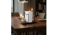 Rotating Napkin Holder 360° Rotation Kitchen Condiment Holder Versatile Home Storage for Dining Table