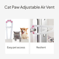 Cat Door Guard Adjustable Gap for Bedroom