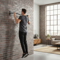 Wall-Mounted Pull-up Bar Indoor Wall-Attached Pull-up Bar Heavy-Duty for Home Gym, Garage