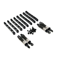 Tie Rods with Shock Absorbers Aluminum Damper Kit Lightweight Chassis Support Parts for RC Hobbyists