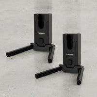 2 Pieces Compact Bike Parking Stand Stable Freestanding Bike Stand Long-Lasting Bike Parking Rack Indoor for Riders, Travel
