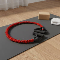 Fitness Pull Rope High Covered Resistance Band Portable & Lightweight Resistance Tube with Handles for Stretching and Balance Exercises Practitioners