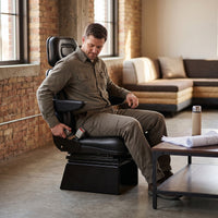 Forklift Seat with Adjustment Lever Adjustable Forklift Seat Comfortable