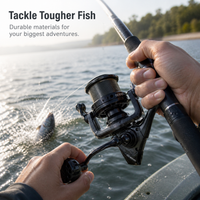 Lightweight Carbon Fiber Spinning Fishing Reel for Long Casting