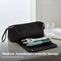 Hair Straightener Storage Bag Portable Waving Iron Travel Case Large Capacity Heat Resistant Styling Tool Bag for Women, Teens, Salon, Suitcase, Home